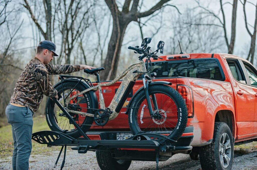how to stabilize hitch bike rack