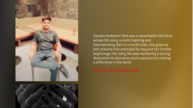 Introduction to Dameia Anderson Obit