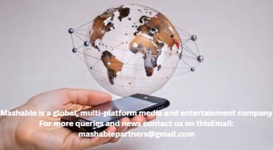 Mashable is a global, multi-platform media and entertainment company For more queries and news contact us on thisEmail: mashablepartners@gmail.com